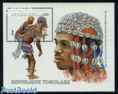 Togo 1985 Shells S/s, Mint NH, Nature - Various - Shells & Crustaceans - Costumes - Vita Acquatica