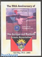 Antigua & Barbuda 2003 Scouting S/s, Mint NH, Sport - Scouting - Antigua And Barbuda (1981-...)