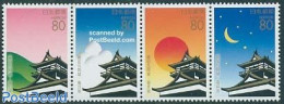 Japan 2006 Maruoka Castle 4v [:::], Mint NH, Art - Castles & Fortifications - Unused Stamps