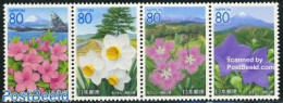 Japan 2006 Flowers In Kanagawa 4v [:::], Mint NH, Nature - Flowers & Plants - Ungebraucht