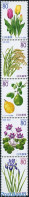 Japan 2007 Fruit & Flowers 5v [::::], Mint NH, Nature - Flowers & Plants - Fruit - Ongebruikt