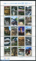 Japan 2006 World Heritage, Shikoku No. 3 20v M/s, Mint NH, History - World Heritage - Art - Sculpture - Unused Stamps