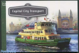 Australia 2012 Capital City Transport Prestige Booklet, Mint NH, Transport - Stamp Booklets - Railways - Ships And Boa.. - Ungebraucht