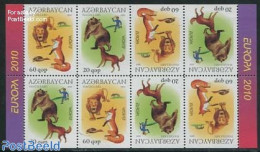 Azerbaijan 2010 Europe, Childrens Books M/s, Mint NH, History - Nature - Europa (cept) - Animals (others & Mixed) - Be.. - Autres & Non Classés