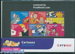 Netherlands 2001 Cartoons, Presentation Pack 249, Mint NH, Art - Comics (except Disney) - Ongebruikt