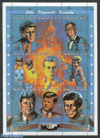 Guinea, Republic 1998 Death Of Kennedy 9v M/s, Mint NH, History - American Presidents - Autres & Non Classés