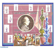 Guinea, Republic 1999 Chess Players S/s, Mint NH, Sport - Chess - Echecs