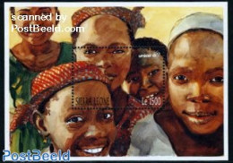 Sierra Leone 1996 50 Years UNICEF S/s, Mint NH, History - Unicef - Autres & Non Classés