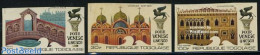 Togo 1972 UNESCO Save Venice 3v Imperforated, Mint NH, History - Togo (1960-...)