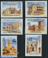 Dominican Republic 1998 500 Years Santo Domingo 6v, Mint NH, Health - Religion - Health - Churches, Temples, Mosques, .. - Eglises Et Cathédrales