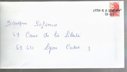 80639 -  LYON R.P.  ARRIVEE Linéaire - 1961-....