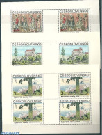Czechoslovkia 1970 Expo 70 3 M/ss, Mint NH, Nature - Various - Hunting - World Expositions - Art - Castles & Fortifica.. - Other & Unclassified