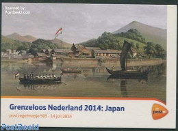Netherlands 2014 Borderless Netherlands-Japan, Presentation Pack 505, Mint NH, Nature - Transport - Hunting - Ships An.. - Unused Stamps