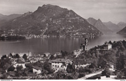 Y17-  LUGANO (SUISSE) PARADISO COL MONTE BRE - 1954 - ( 2 SCANS ) - Autres & Non Classés