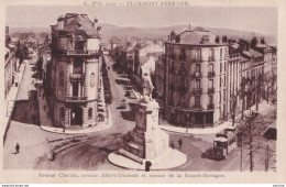 63) CLERMONT FERRAND -  AVENUE CHARRAS - AVENUE ALBERT ELISABETH ET AVENUE DE LA GRANDE BRETAGNE -- ( 2 SCANS ) - Clermont Ferrand