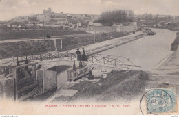 34) BEZIERS - PANORAMA PRIS DES 9 ECLUSES - 1906  - Beziers
