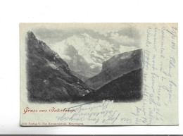 CPA GRUSS  AUS  INTERLAKEN   En 1904! (voir Timbre) - Interlaken