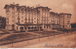 Y11-64) HENDAYE - HOTEL ESKUALDUNA - COTE DE LA MER - 1930 - 2 SCANS ) - Hendaye