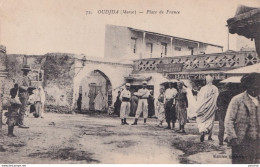 Y8- OUDJDA (MAROC) PLACE DE FRANCE - ( TRES ANIMEE - 2 SCANS ) - Other & Unclassified