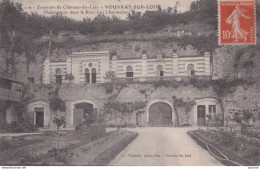 Y6-72) ENVIRONS DE CHATEAU DU LOIR - VOUVRAY SUR LOIR - HABITATIONS DANS LE ROC - 1918 -  ( 2 SCANS ) - Chateau Du Loir