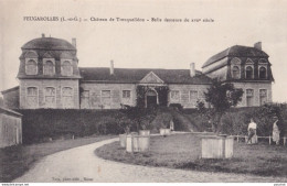  Y5-47) FEUGAROLLES  - CHATEAU DE TRENQUELLEON - ( 2 SCANS ) - Sonstige & Ohne Zuordnung