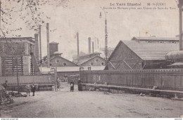 Y3-81) SAINT JUERY (TARN) ENTREE DU MARTEAU PILON AUX USINES DU SAUT DU TARN - ANIMEE - ( 2 SCANS ) - Autres & Non Classés