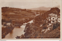 Y3-64) CAMBO - LA HAUTE VILLE ET LA VALLEE DE LA NIVE - 1933 - ( 2 SCANS ) - Cambo-les-Bains