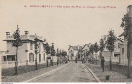 Y3-62) HENIN - LIETARD - CITES JARDINS DES MINES DE DOURGES - GROUPE POMPER - HABITANTS - ( 2 SCANS )  - Henin-Beaumont