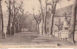 Y3-30) LE VIGAN (GARD) PROMENADE DU PLAN D ' AUVERGNE - 1933 - ( 2 SCANS ) - Le Vigan