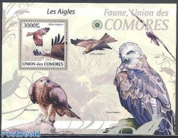 Comoros 2009 Eagles S/s, Mint NH, Nature - Birds - Birds Of Prey - Isole Comore (1975-...)