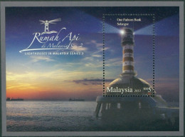 MALAYSIA 2013 LIGHTHOUSES S/S** - Lighthouses