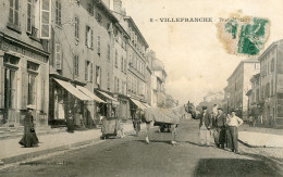 69 - Villefranche Sur Saône - Rue Nationale - Villefranche-sur-Saone