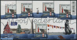 Netherlands 2016 Beautiful Netherlands, Scheveningen S/s, Mint NH, Nature - Transport - Various - Fish - Fishing - Shi.. - Unused Stamps