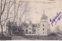 Y27-47) CASTELJALOUX (LOT ET GARONNE) CHATEAU DU SENDAT - COTE DE LA COUR - ( 2 SCANS ) - Casteljaloux