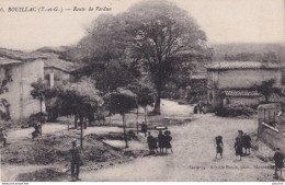 Y26-82) BOUILLAC (TARN ET GARONNE) ROUTE VERDUN - ANIMEE - ( 2 SCANS ) - Altri & Non Classificati