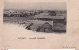 Y26- DJIBOUTI - VILLAGE  EUROPEEN  - ( 2 SCANS ) - Djibouti