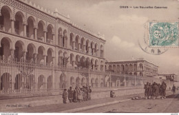 Y24- ORAN -  LES NOUVELLES CASERNES - ANIMEE - Oran