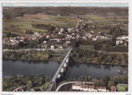 Y24-24) LE FLEIX (DORDOGNE) VUE GENERALE AERIENNE - ( OBLITERATION DE 1976 - 2 SCANS )  - Autres & Non Classés