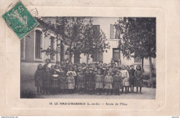 47) LE MAS D ' AGENAIS (LOT ET GARONNE) ECOLE DE FILLES -  1910 - Autres & Non Classés