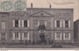 Y20-47) CASTELJALOUX (LOT ET GARONNE) CASERNE SADI CARNOT - ANIMEE - 1906 - Casteljaloux