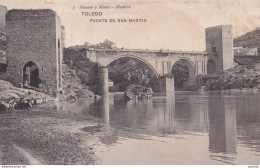 Y19- TOLEDO -  PUENTE DE SAN MARTIN -  ( 2 SCANS )   - Toledo