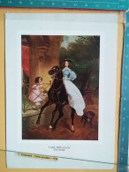 KOV 484-109 - PEINTURE, PENTRE, ART  - KARL BRIULLOV, THE RIDER, HORSE, CHEVAL - Malerei & Gemälde