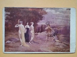 KOV 484-109 - PEINTURE, PENTRE, ART  - CARL PROBE, BEGEGNUNG, 1923 TO LOZNICA, GALERIE WIEN, NUDE, EROTIQUE - Malerei & Gemälde