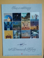 KOV 484-106 - PEINTURE, PENTRE, ART  - A DREAM OF FLYING, JAT 2002, AVION, PLANE, AVIO YUGOSLAVIA - Malerei & Gemälde