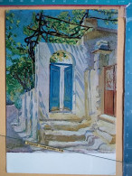 KOV 484-104 - PEINTURE, PENTRE, ART  - MILAN MILOVANOVIC - PORTRE BLEUE - Paintings