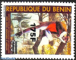 Benin 2007 Monkey, Overprint, Mint NH, Nature - Various - Monkeys - Trees & Forests - Errors, Misprints, Plate Flaws - Neufs
