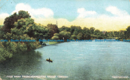 R676848 London. Hyde Park. From Serpentine Bridge. G. D. And D. L. 1906 - Monde
