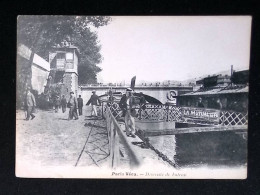 Cp, 75, Paris Rétro, Paris Vécu, Descente En Bateau, Vierge, Ed. Abeille-Cartes, N° 4 - The River Seine And Its Banks