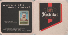 5005702 Bierdeckel Quadratisch - Köstritzer - Beer Mats