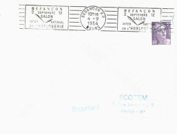 80642 -  BESANCON  SALON HORLOGERIE - Mechanical Postmarks (Advertisement)